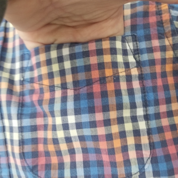 OshKosh & H&M Classic 2 Long Sleeve Cotton Button Down Dress Shirts Multicolored - Picture 10 of 16